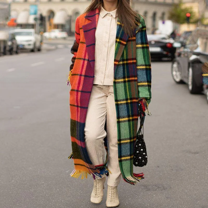 

Autumn 2025 Women's Long Sve Hooded Coat Printed Dragon And Phoenix Woolen Coat Silk Knitted Outerwear Regular Thin