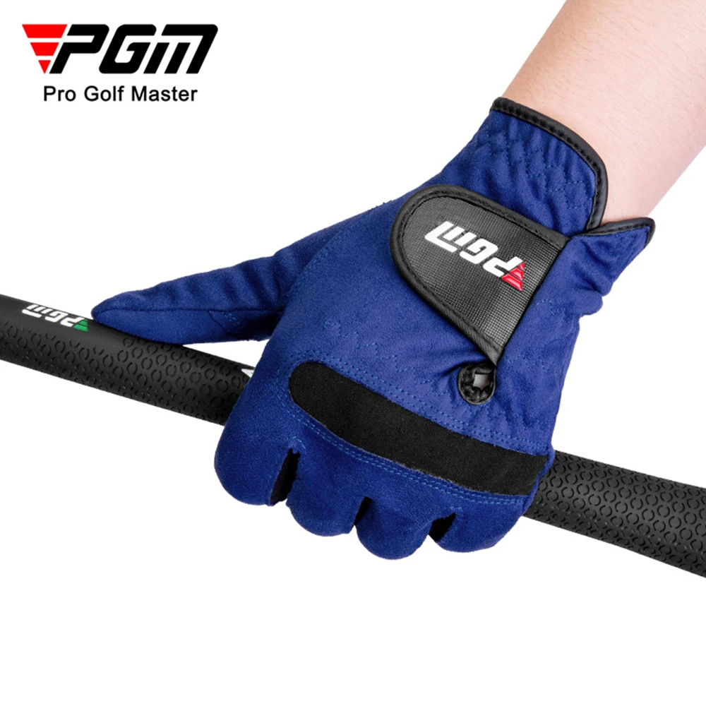 PGM Men Single Right / Left Hand Golf Gloves Sweat Absorbent Microfiber Cloth Soft Breathable Abrasion Gloves Golf Accessories