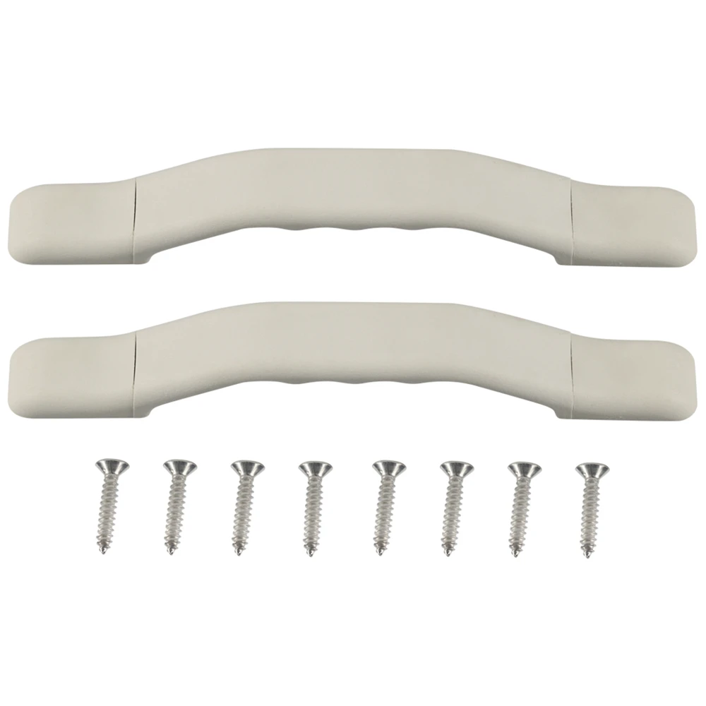 for Camper 23CM RV Grab Door Handle Nylon for Trailer Cargo Trailer Motor Home Boat Automotive Cart Black White