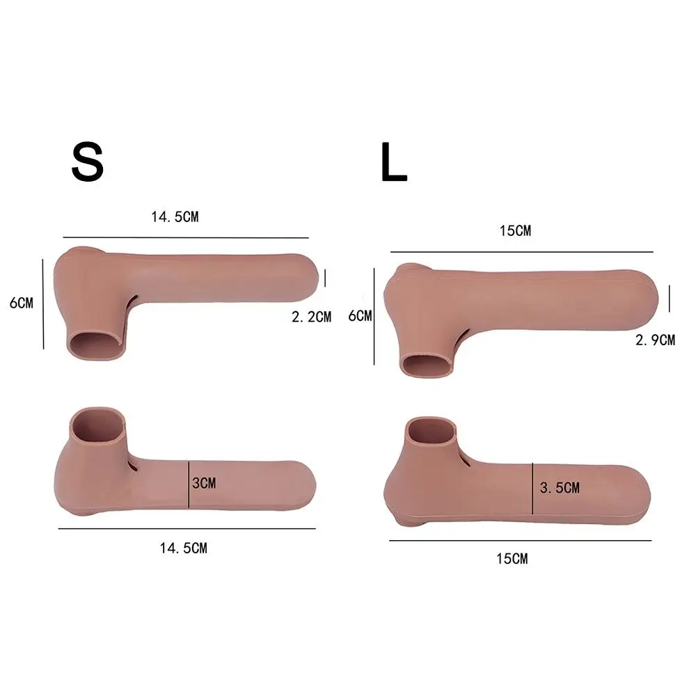 Door Knob Cover Silicone Door Handle Glove Wall Protectors Door Knob Protective Anti Collision Static Mat Home Accessories