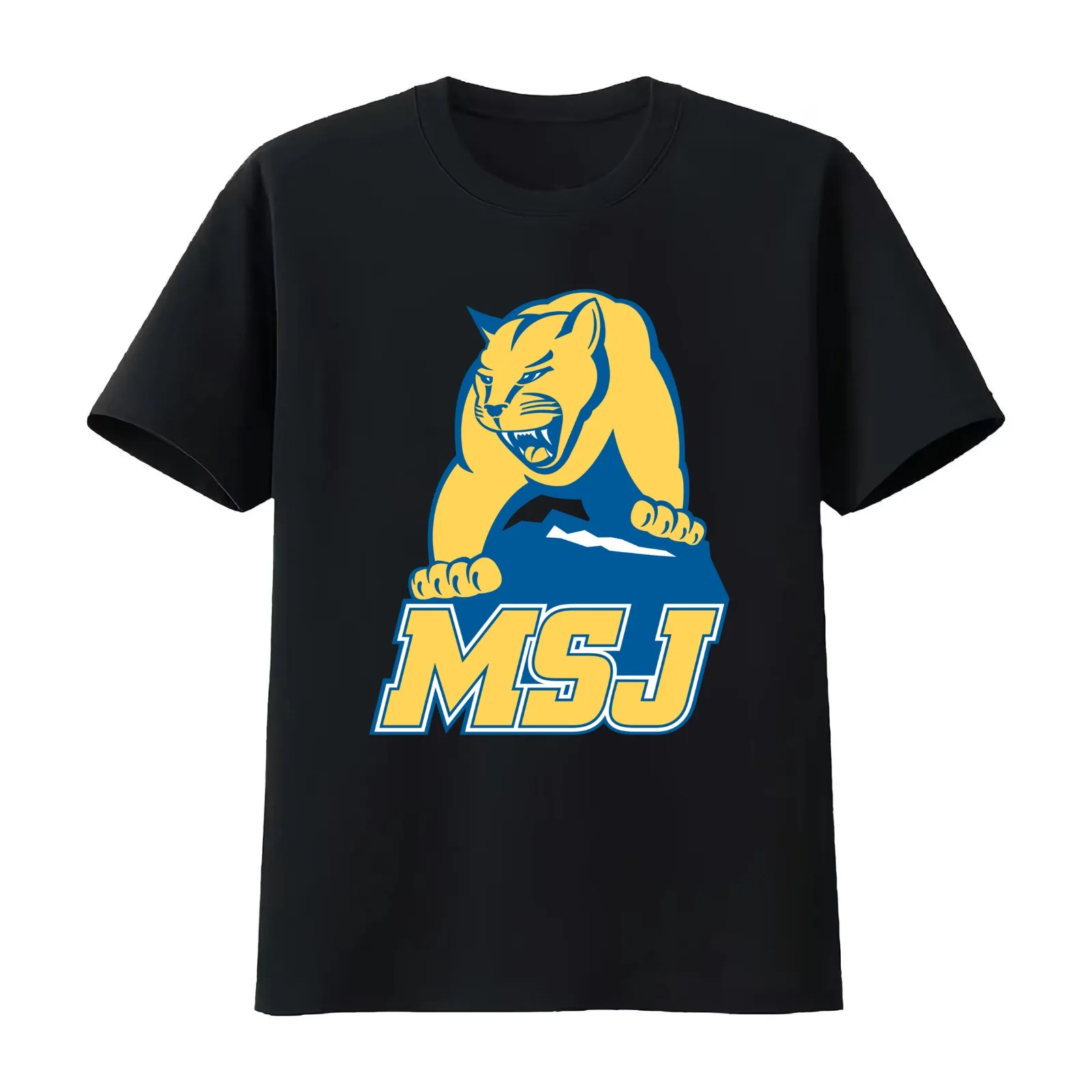 Mount St. Joseph lions T-Shirt Summer Casual Cotton Tee Oversized Streetwear Tops Vintage Graphic Print Unisex Men Women