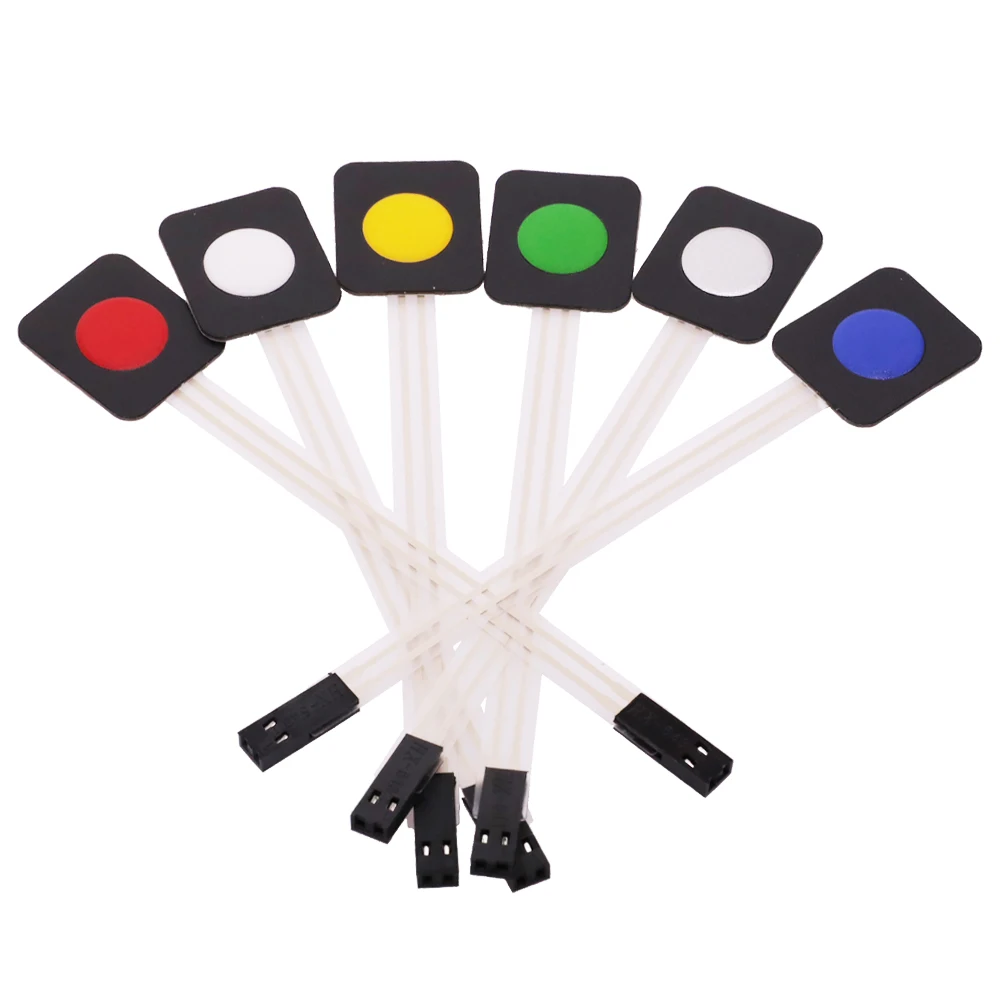 1 2 3 4 5 6 7 8 pulsante a membrana interruttore matrice tastiera tastiera tastiera pannello di controllo Pad Kit fai da te per Arduino Smart Car