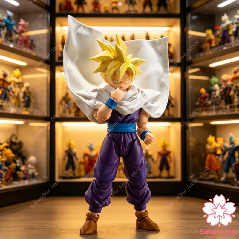 

【In Stock】Bandai S.H.Figuarts Reissue Super Saiyan Gohan Dragon Ball Z Warrior Surpassed Goku Collectible Anime Action FigureToy