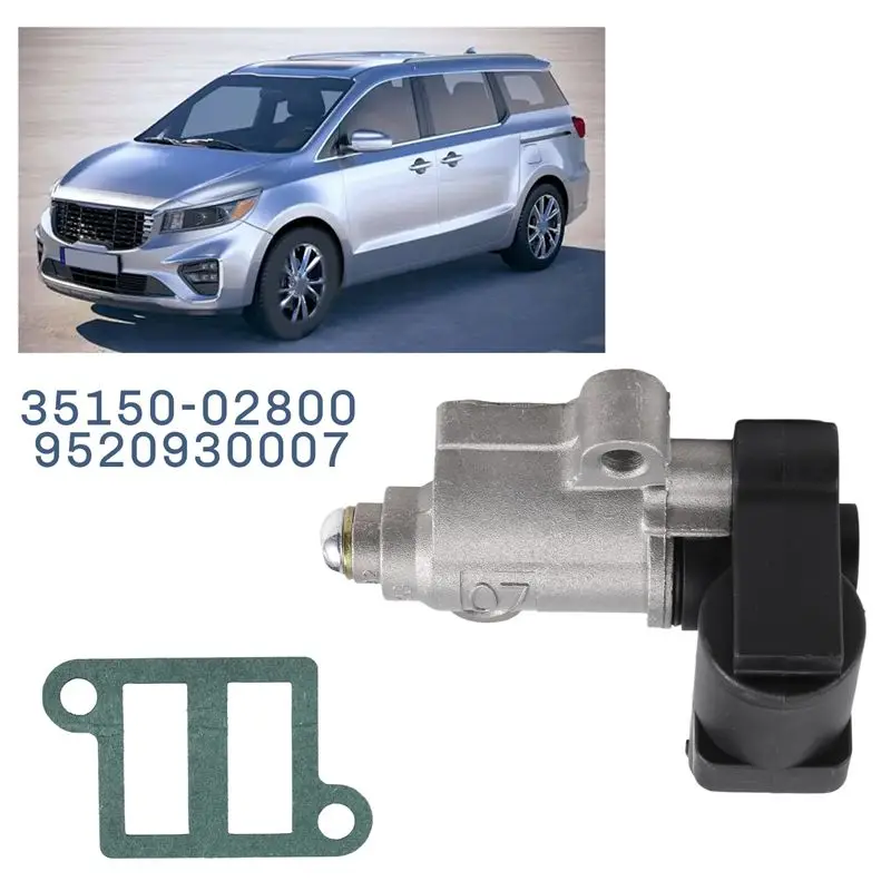 A67K-Idle Air Control Valve For Matrix I10 1.1 KIA Picanto 07-10 IDLE SPEED CONTROL VALVE 35150-02800,9520930007