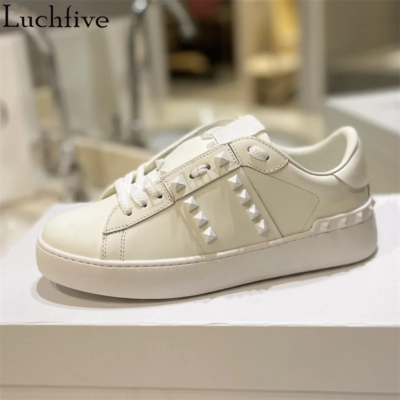 Multicolour Round toe Lace Up Flat Shoes Women Plus Size Casual Sport Run Shoes Man Luxury Trainers Jogging Sneakers Shoes Woman