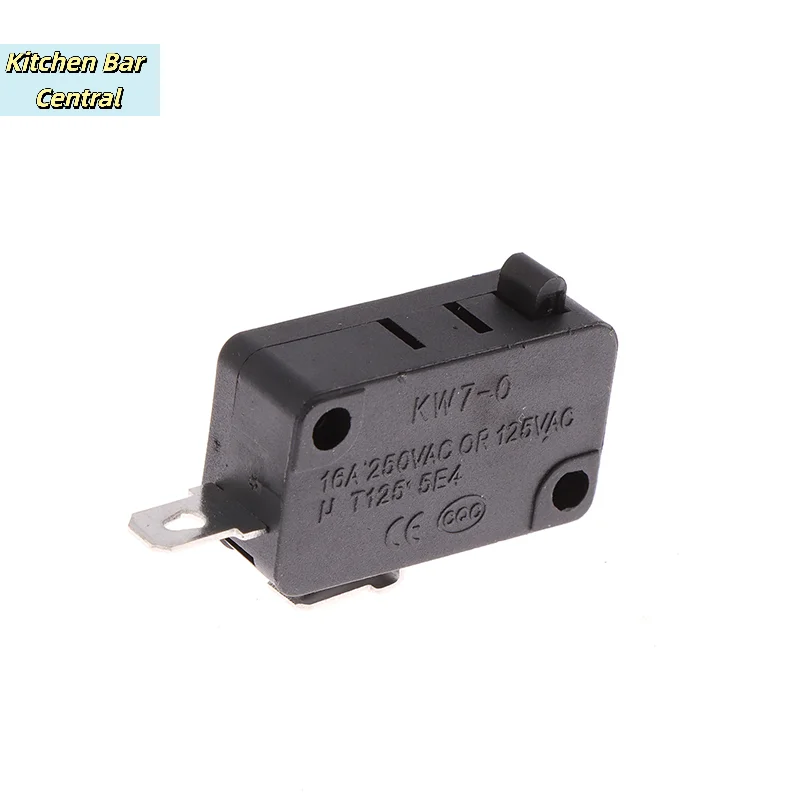 【2PCS Automatic Reset Micro Limit Switch Replacement KW7-0-A AC125V/250V 16A Silver Contact Water Heater Limiter】