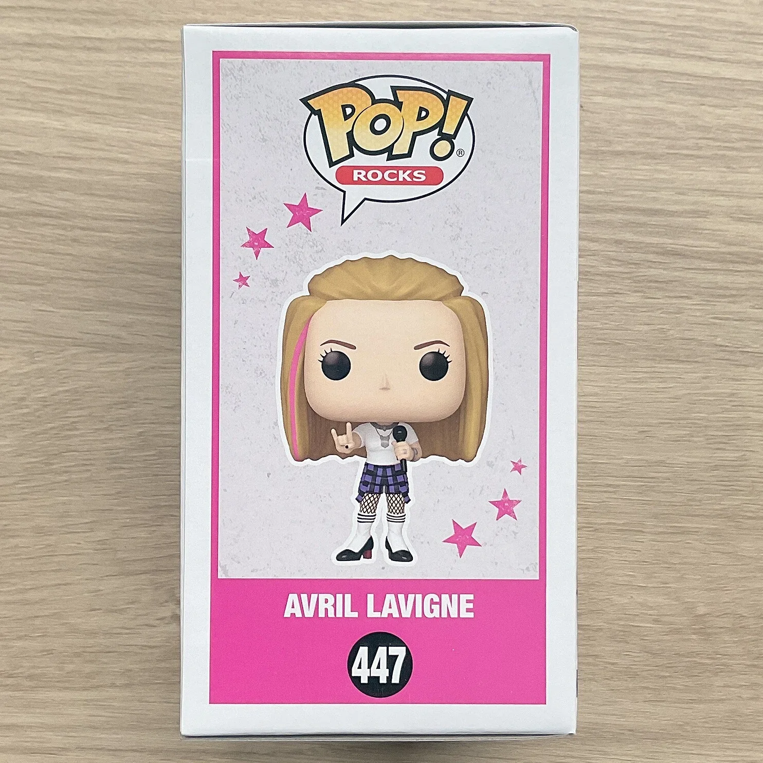 ¡Funko Pop! Avril Lavigne (novia) 447 figura de vinilo edición limitada figura de 4,1 pulgadas recoger decoración modelo juguete para regalo