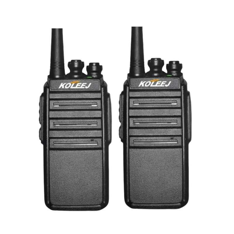 KOLEEJ T99 Professional Walkie Talkie วิทยุ High Power 16 ช่อง Civil มือถือกลางแจ้งที่ทํางานโรงแรม 400-470MHZ 2PCS