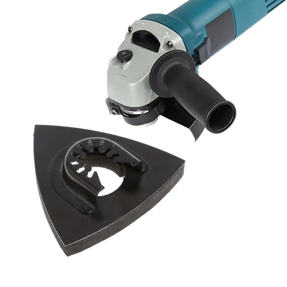 Multifuction Oscillating Tools For Polishing And Grinding Sanding Pad Oscillating Tools Triangular Hook And Loop PU Pad