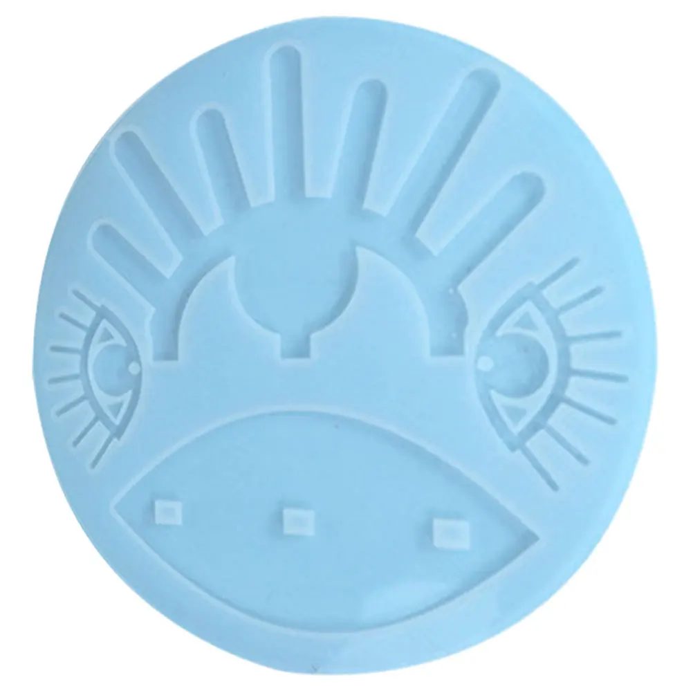 

Silicone Evil Eye Mold for DIY Earring Making Supplies Pendant Casting Mold Jewelry Rack Storage Holder Craft Epoxy Resin Molds