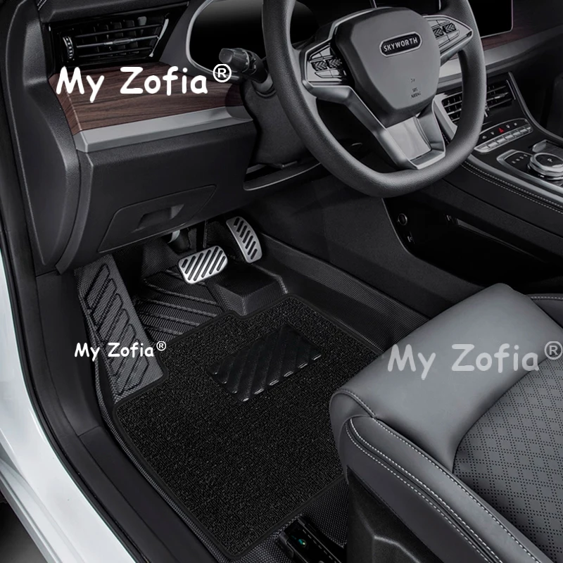 For Skywell ET5 Skyworth EV6 2024 2025 Car TPE Floor Mat All-Weather Waterproof Anti Resistant Surround Protector Accessories