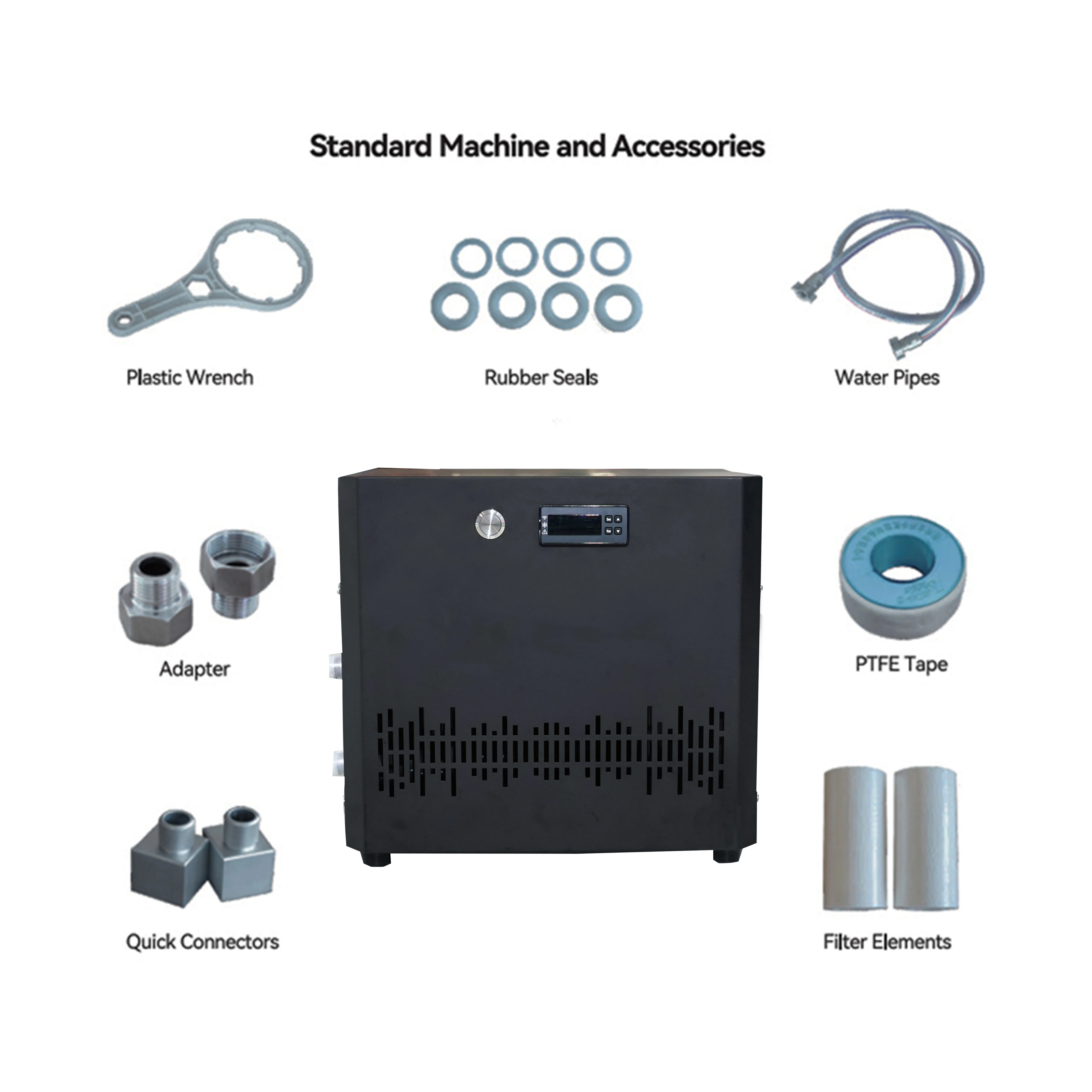 Portable Ice Bath Tub 220V Chiller Pump Ozone Filter