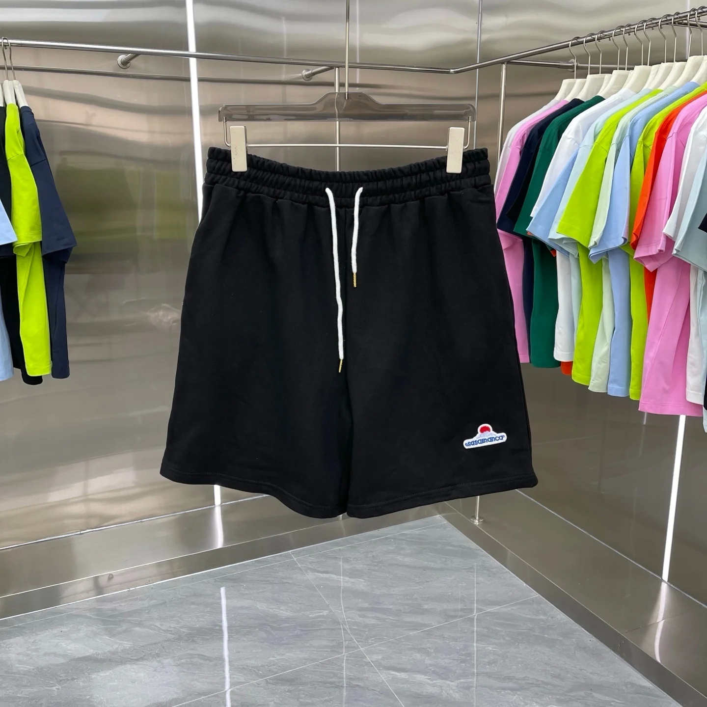 캐주얼 프린트 남성 반바지 2025 신상 슬림핏 다용도 면 여름 반바지 일상 착용 및 작업용