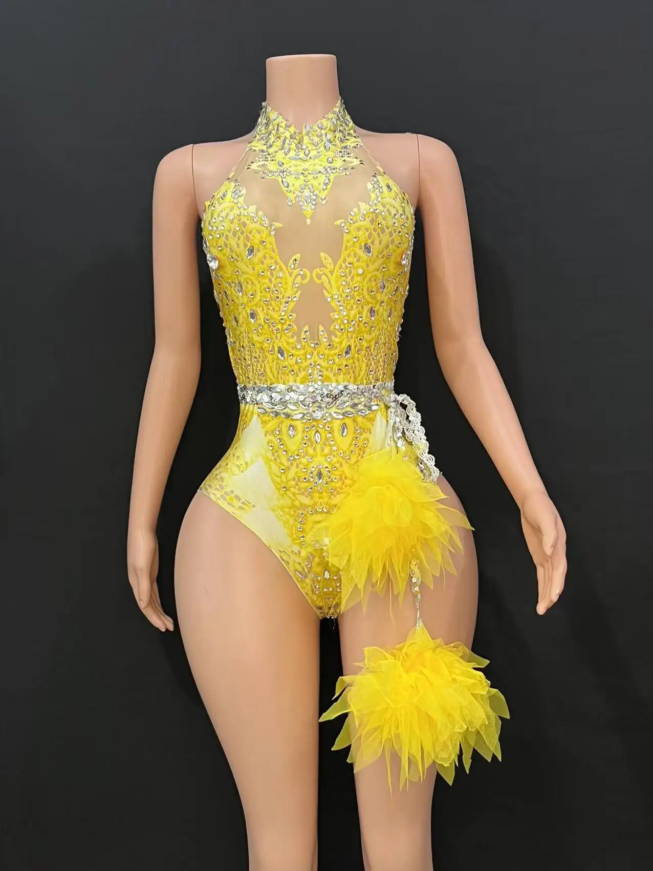 مجموعة أزياء بار دي إس النسائية الكورية للنوادي الليلية الماسية الوردية الملتصقة جوجو المثير للرقص الساخن التفاعلي Kpop