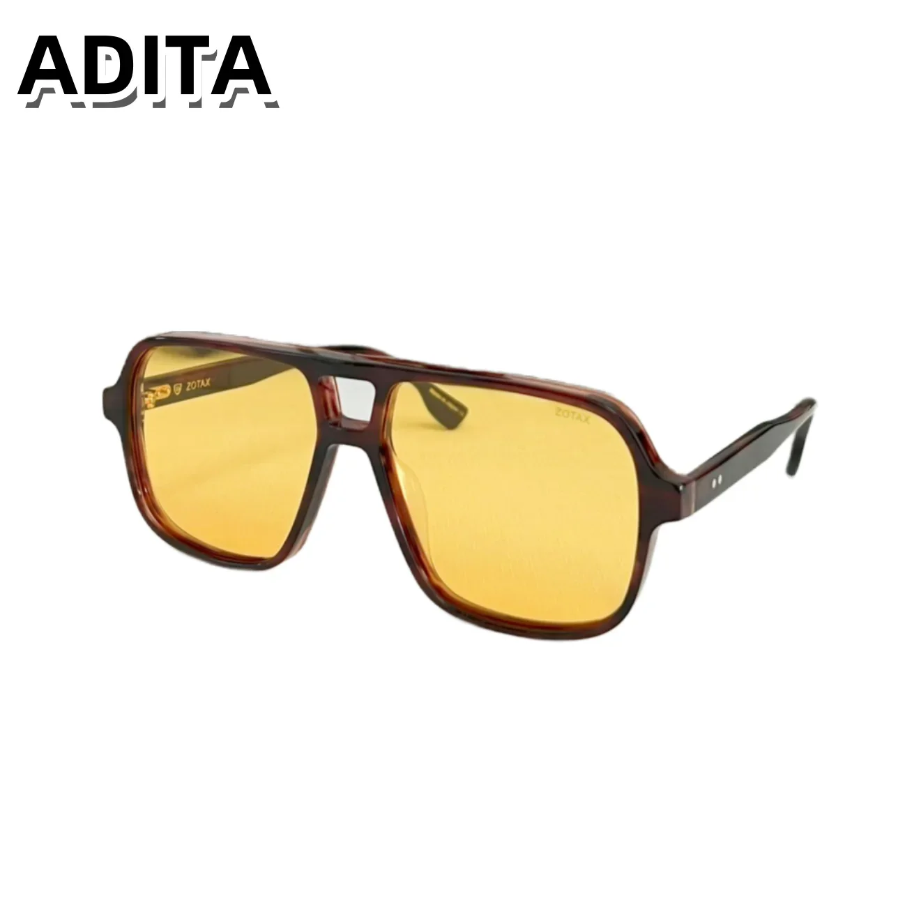 ZOTAX DTX718 مقاس 56-18 نظارات شمسية عالية الجودة للرجال من التيتانيوم بتصميم عصري نظارات شمسية للنساء مع صندوق