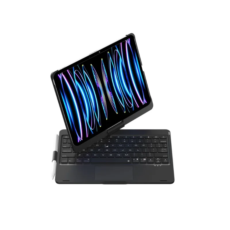 Imagem -04 - Capa Mágica Teclado Touchpad Retroiluminação Arco-íris Rotação 360 ° Ipad Pro 11 Ipad Pro 11 2023 m4 5ª Geração