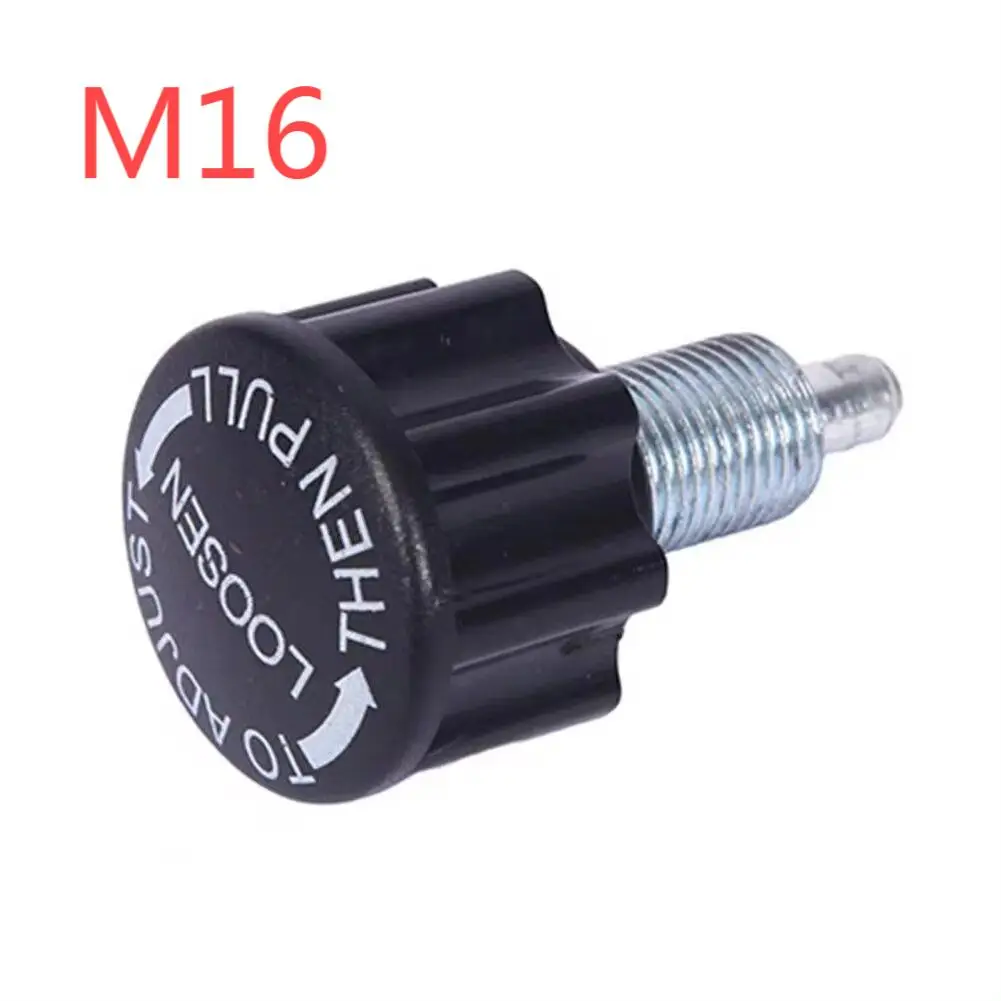 3pcs M16 Spinning Bike Pull Pin Spring Knob Replacement Parts For Home Fitness Spinning Bike Height Adjustment Screw Equipments