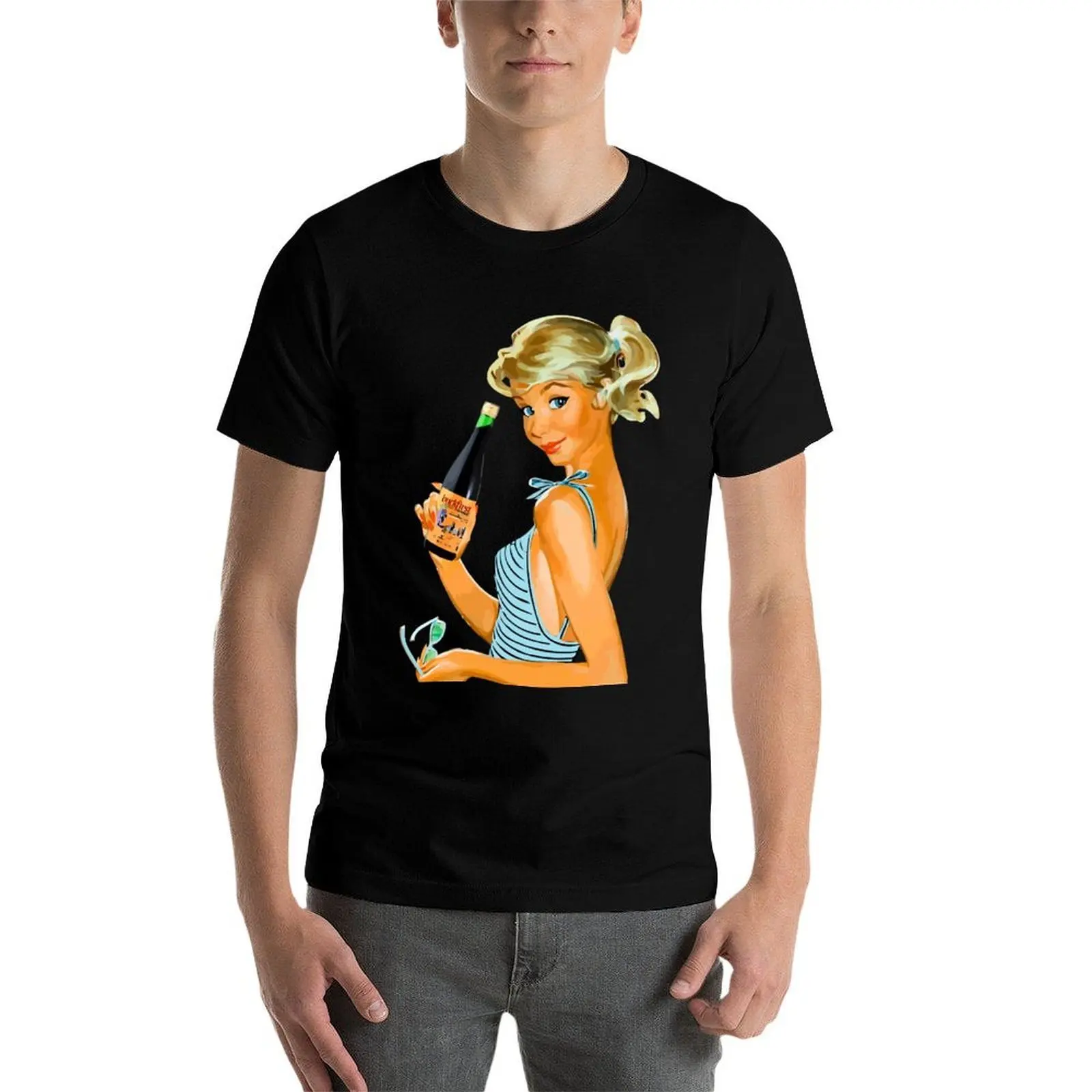 Buck Fast & Furious T-Shirt, Summer Casual Cotton Tee, Oversized Streetwear Tops, Vintage Graphic Print, Loose Fit Short Sleeve - view 4
