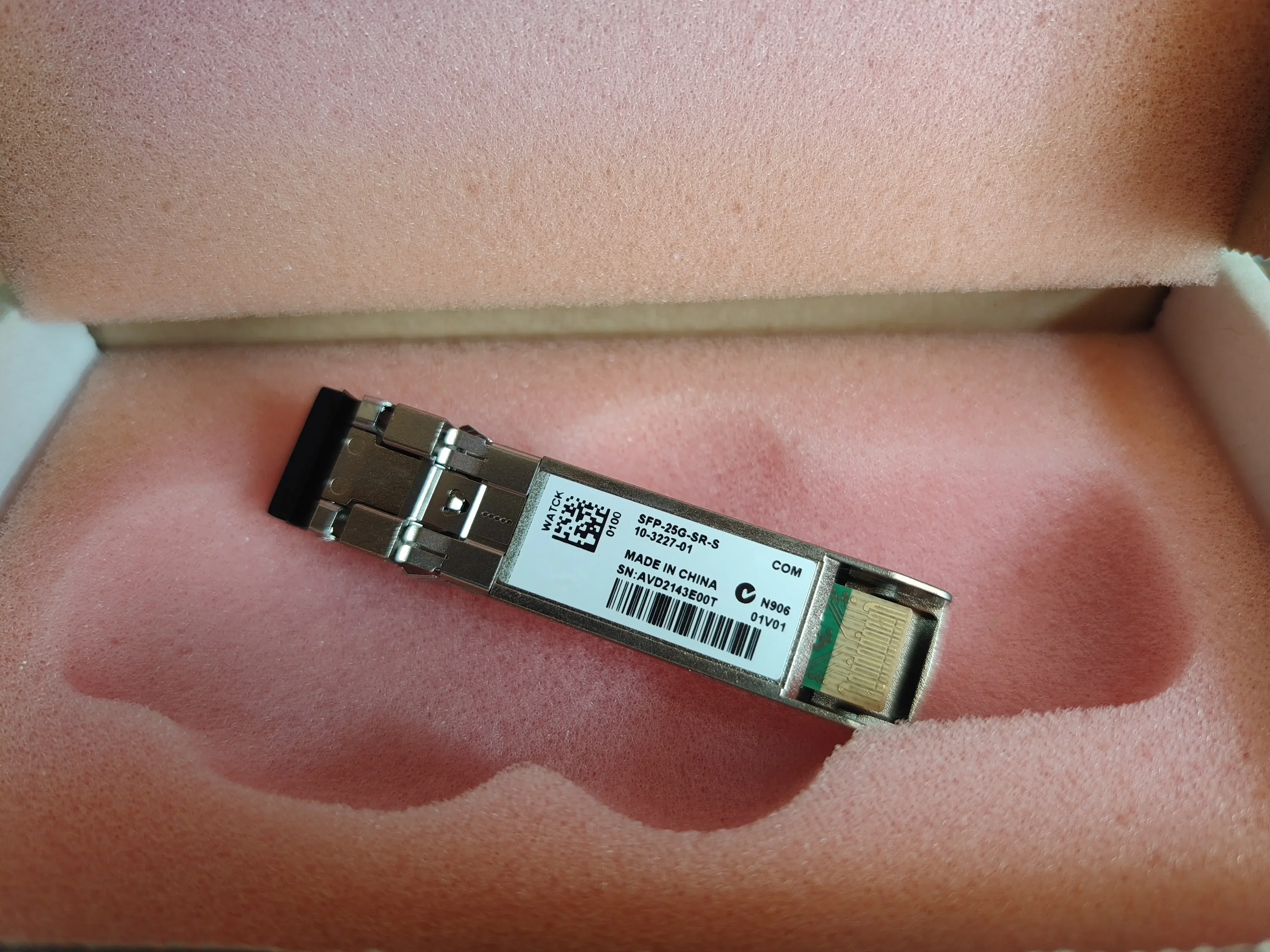 25G SFP Fiber Module/SFP-25G-SR-S 10-3227-01 25GB Sfp Fiber Switch Transceiver