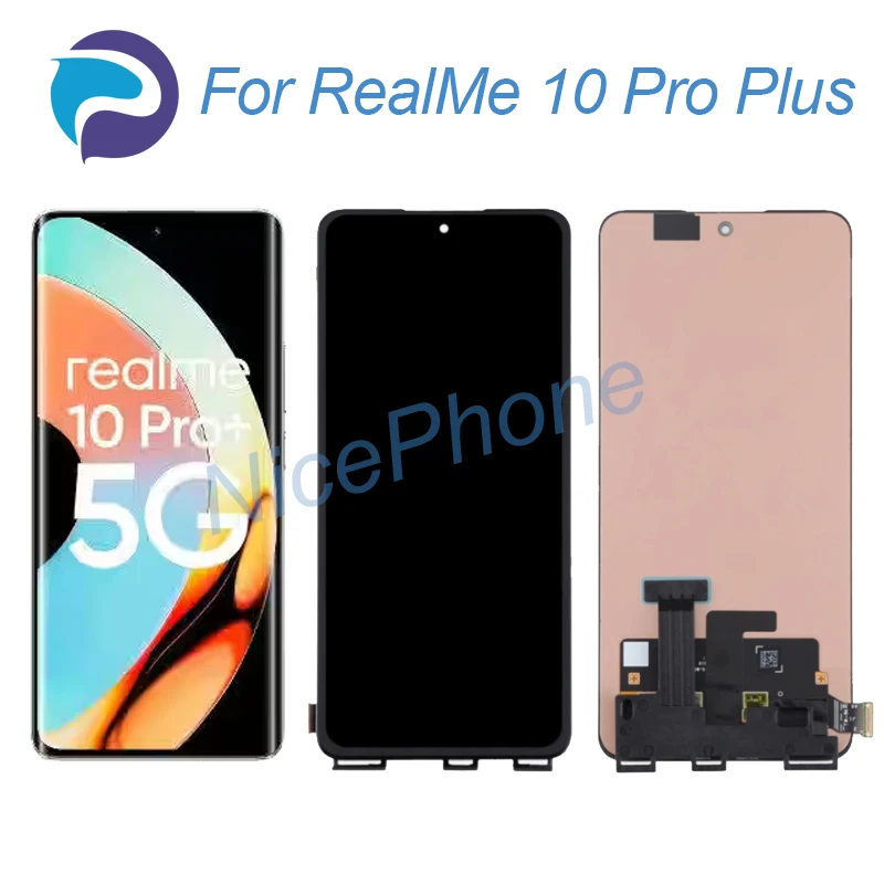 

For RealMe 10 Pro Plus LCD Display Touch Screen Digitizer Replacement RMX3687,RMX3686 For RealMe 10 Pro + Screen Display LCD