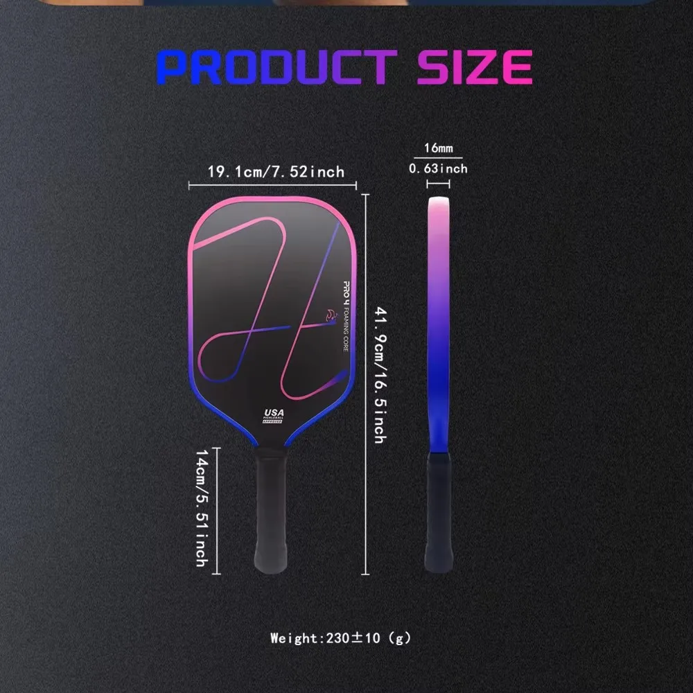 raquette-de-pickleball-luzz-pro-4-inferno-avec-materiau-mpp-pour-fibre-de-carbone-standard-toray-t700-portable-pour-l'entrainement