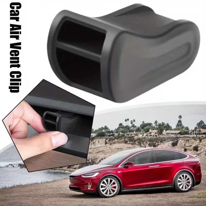 Car Air Vent Clip Adapter For Tesla Model 3 2019-2022 Model Y 2019-2024 Car Fragrance Outlet Converter Air Freshener Clip