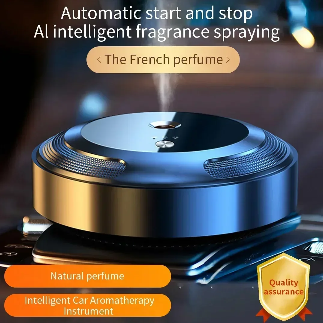 Désodorisant de voiture diffuseur d'arôme Intelligent Purification diffuseur d'huiles essentielles bureau salle Instrument d'aromathérapie Intelligent