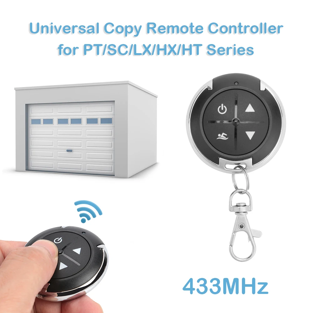 AK-KBK11 433MHz Wireless Clone Garage Gate Door Opener Remote Control Duplicator