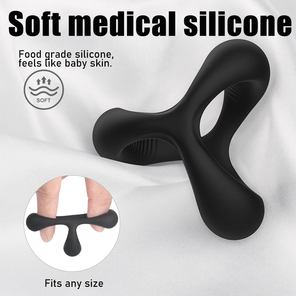 Silicone Penis Cock Ring Delay Ejaculation Super Small Chastity Cage Adjustable Penis Ring Scrotum Cockring Male Sex Toy for Men