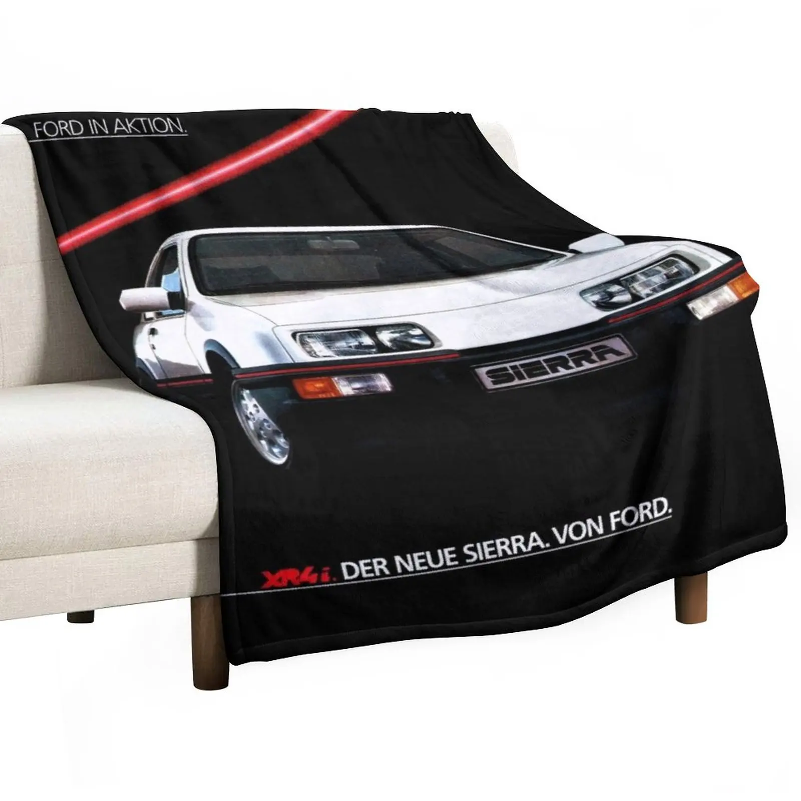 

FORD SIERRA XR4i - GERMAN ADVERT Throw Blanket Thin Blankets Beautiful Blankets Fashion Sofa Blankets Decorative Throw Blanket