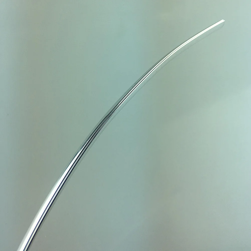 

6m Car Door Guards Anti-Shock Sealing Strips Silver PVC Abrasion Resistant Effective Protection Easy to Use Door Guards