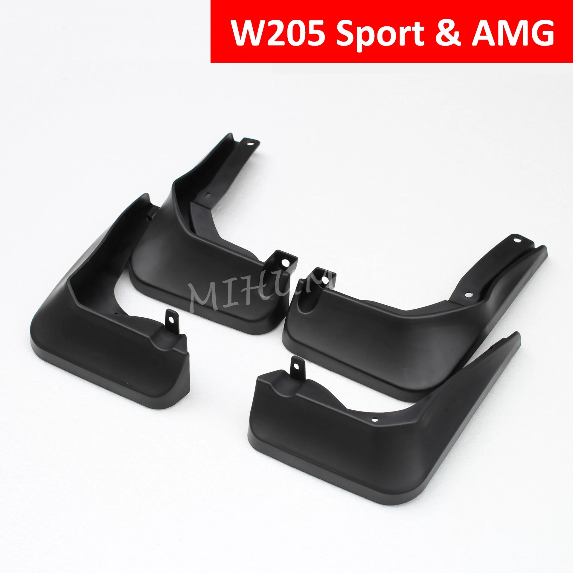 For 2015-2021 Mercedes C-Class Sport Sedan Wagon AMG W205 S205 Splash Guard Mud Flaps Mudflap Fender