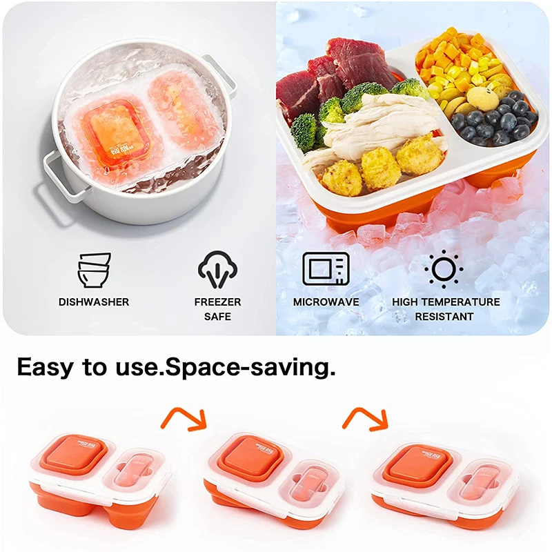 Foldable Dog Travel Bowl Set Dog Feeder Pet Drinking Food-grade Silicone with Separate Bowl Camp Cup for Travel Outdoor Walking