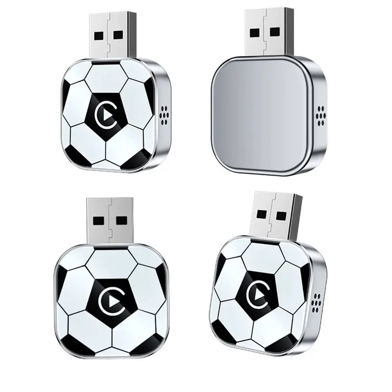 Reliable-USB Dongle Adapter 4In1 Wireless Carplay AI Box Airplay/Mirror Link/Android Auto/Carplay Car Intelligent System