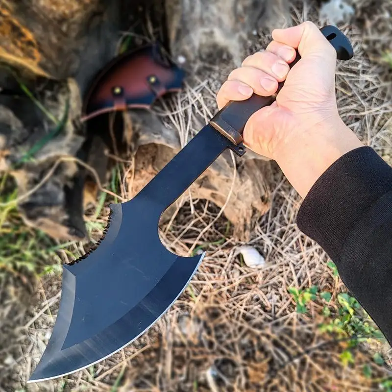 Outdoor Portable EDC Woodworking Multifunctional Fire Axe Camping Emergency Logging Bone Chopping Mini Hand Axe