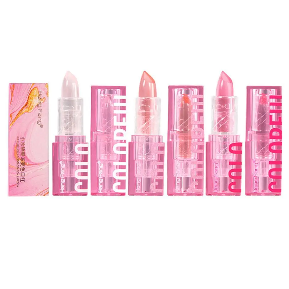 Portátil Nutritivo Lip Care, Lip Plumper Hidratante, Bálsamo Transparente, Cristal Lip Gloss, Jelly Stick, Hidratante