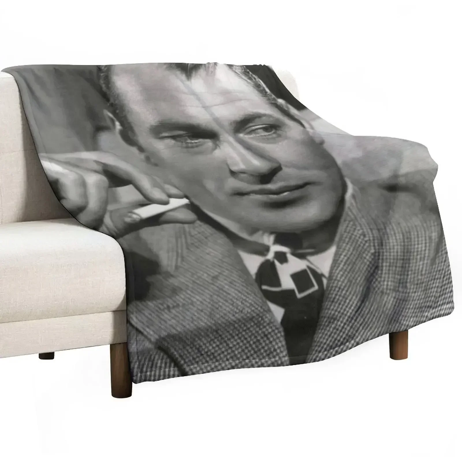 Gary Cooper cute Throw Blanket Large Sofa Camping Baby Sleeping Bag Thin Blankets