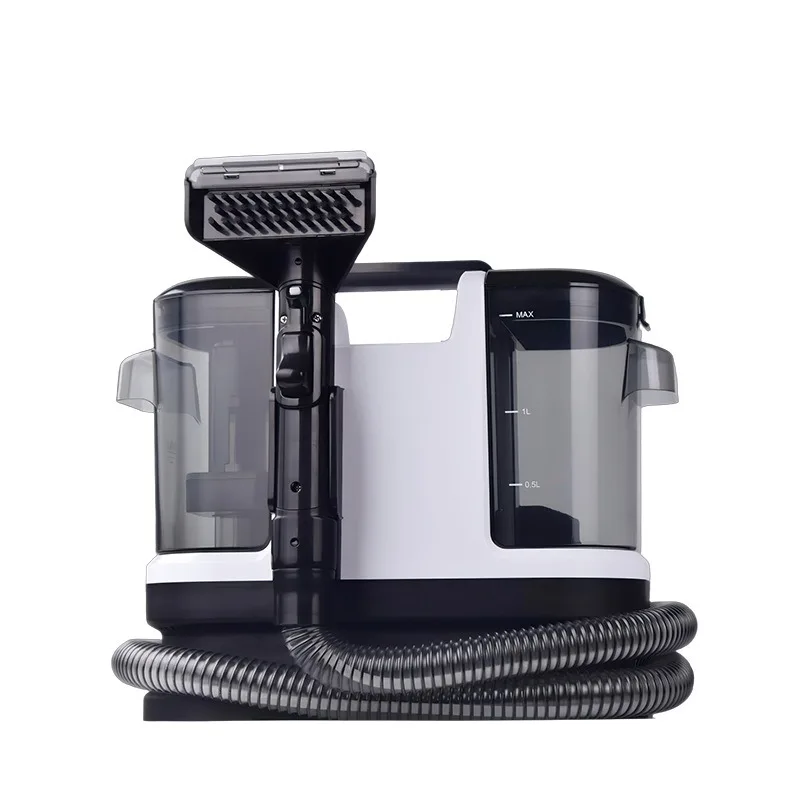 Portable Upholstery Spot Cleaner, Spray-Scrub-Suction 3-in-1 Carpet & Fabric Washer，Dual-Tank and Multi-Use