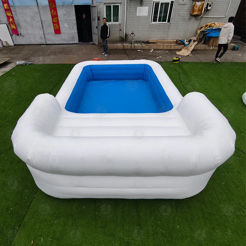 Ultimate Summer Inflatable Sofa Pool Above Ground Pool Luxury Sofa with Swimming Pool for Garden Backyard Water Party