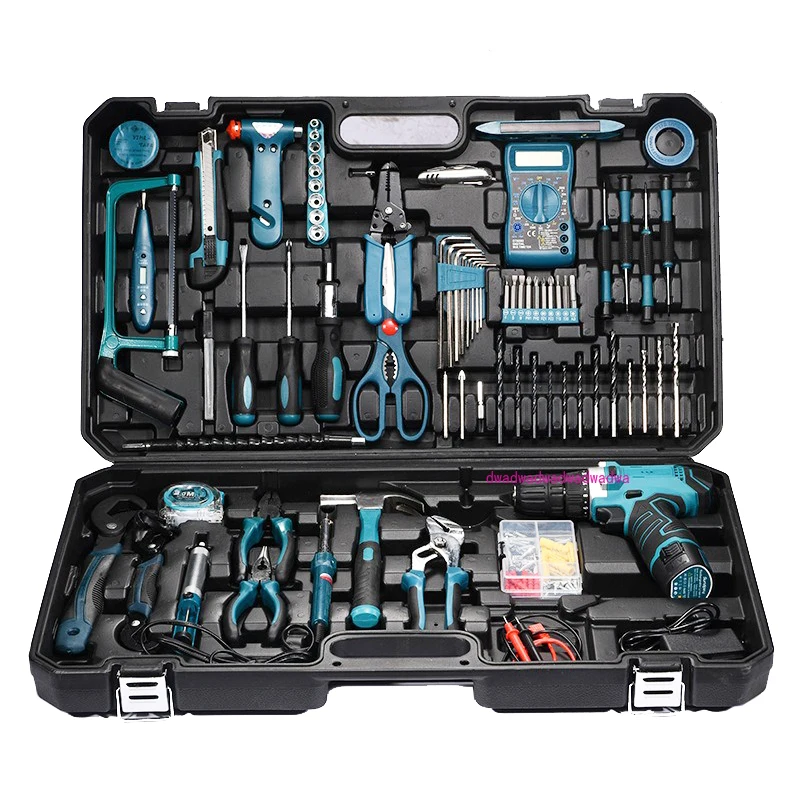 

Cordless Herramientas Drill Electrical Power Combo Kit Machine Set Other Hand Wrench Tool Box Set Tools Kit Power Tool Sets