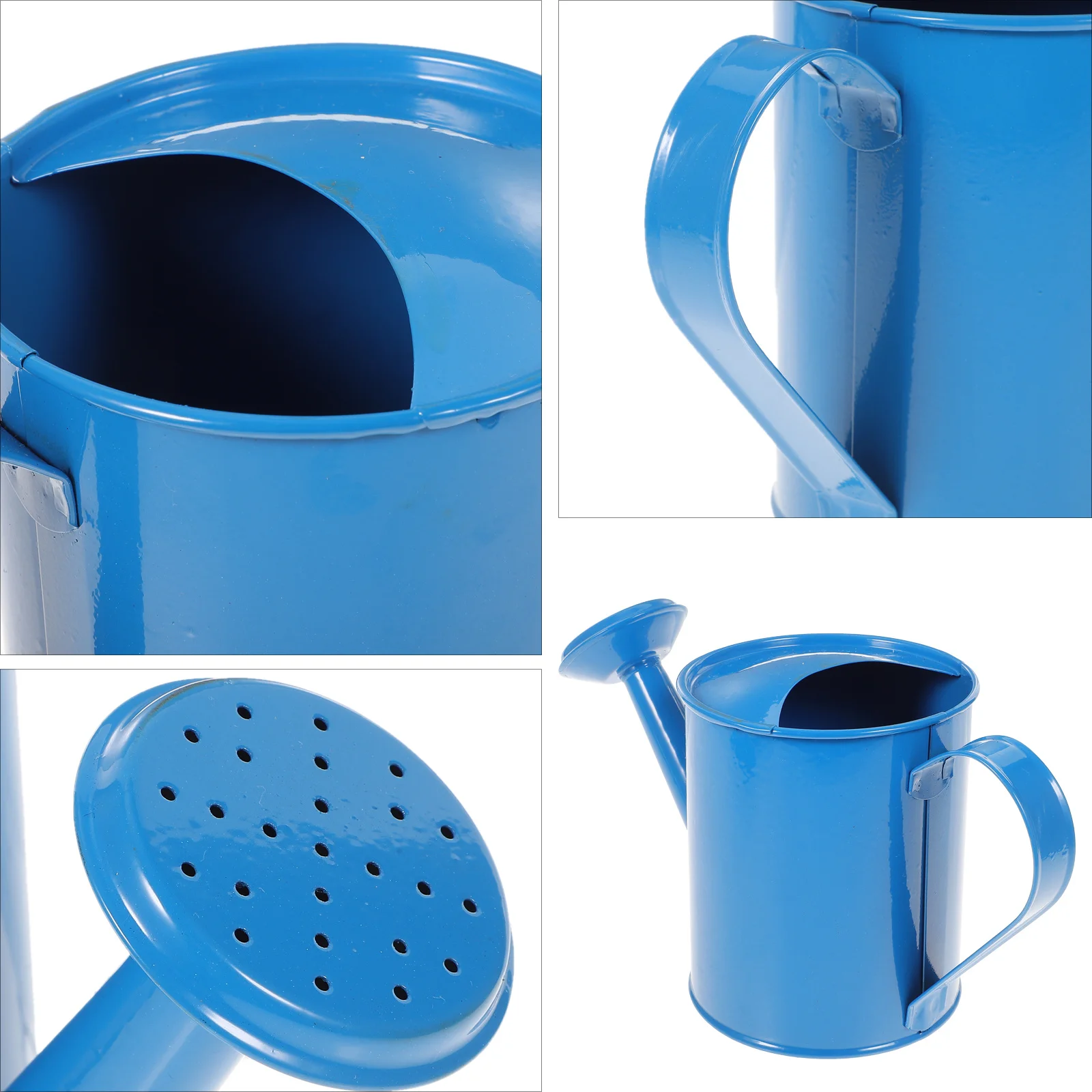 

Premium Gardening Tool Set Includes Watering Can Gloves Shovel Rake Fork Wooden Handles Tote Bag Garden Kit