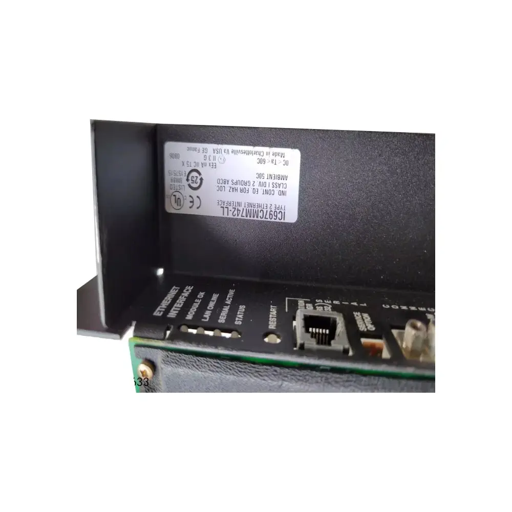 Neue Lagerbestände, schnelle Lieferung, SPS, PAC und dedizierte Controller IC697CMM742