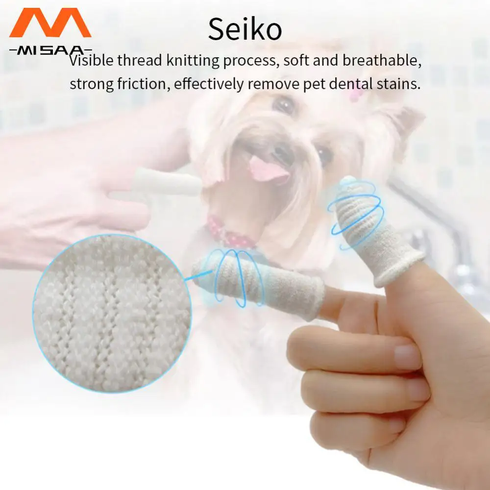 Pet Toothbrush Promotes Oral Health Durable Soft Bristles Best-selling Care Tool High-quality Materials Puppy Teeth