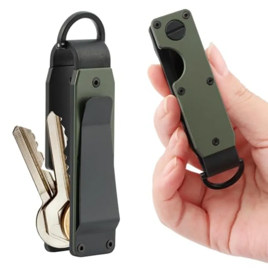 

Key Organizer, Chain Holder Organizer, Minimalist Holder for keychain Secures 1-5 Keys