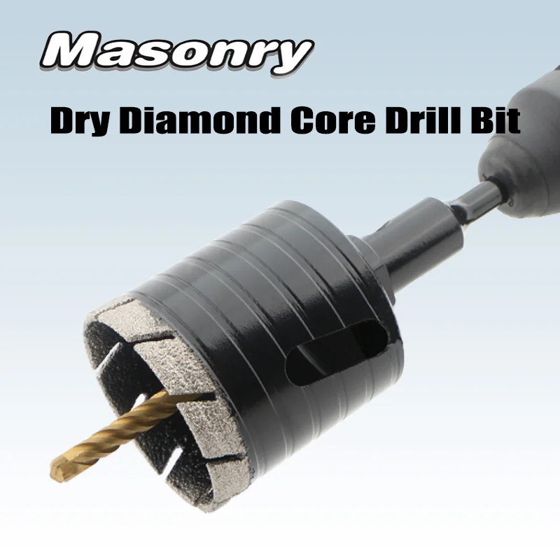 68-110mm Diamond Core Dry Drill Bits M16 Thread Diamond Hole Saw For Cement Concrete Wall SDS-Max Wall Socket Hole Opener Tools