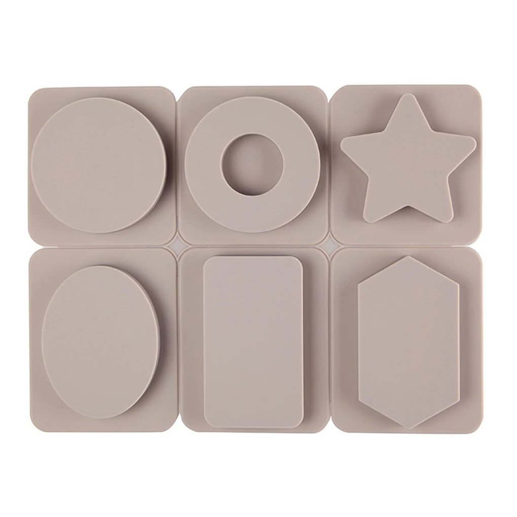 Silica Gel Soap Mold Silicone Non-Sticky Wax Silicone Molds Cake Silica Gel Baking Mold Manual Soap Mold DIY Tool