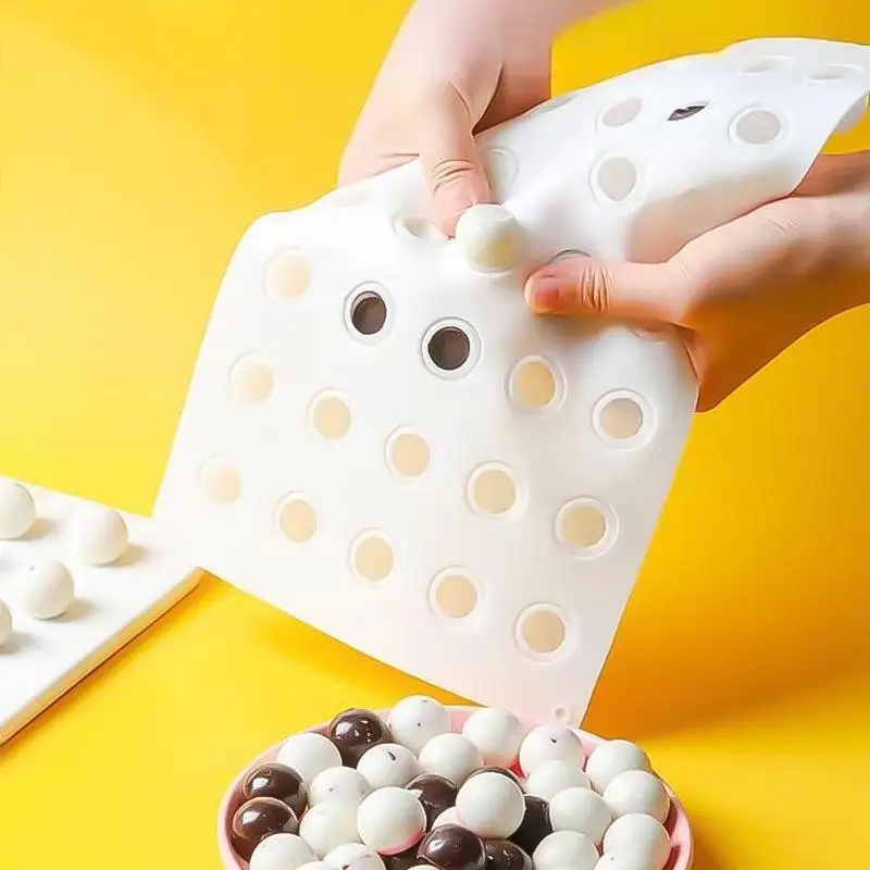 35 Cells Mini Round Ball Shape Silicone Molds Cake Chocolate Decorating Tools Ice Cube Mold Making Jelly Mousse Dessert Mold