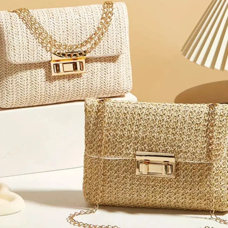 

Faion St Women Chain oulder Bag Woven High Capaci B Men's Briease PU Leather Other Crtsmanip ular Ladies Ha...