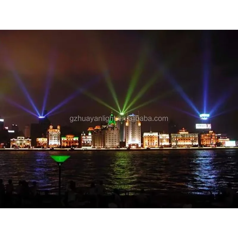 Night searchlight 3000w outdoor led sky tracker light