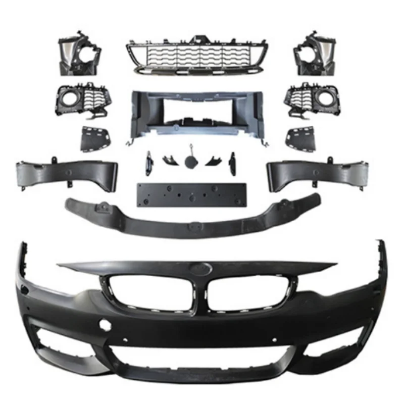 

RELI 2025 Car Accessories M Sport Style Body Kit Car Bumpers Front Lip Rear Diffuser Side Skirts for BMW F32 Body Kit M Tech Car